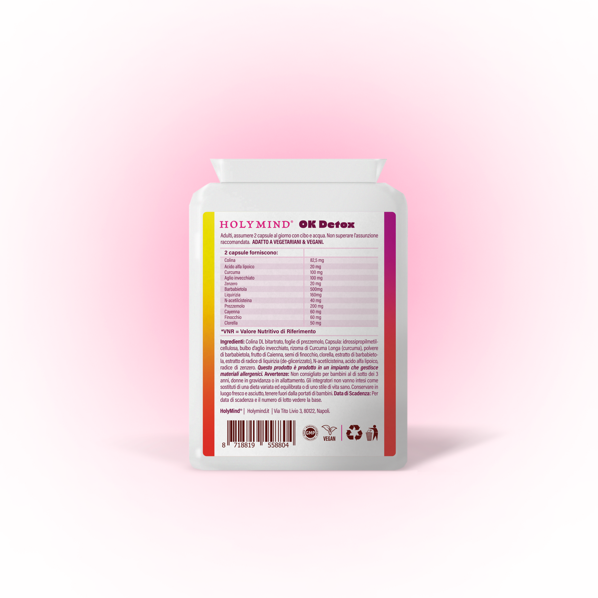 RECOVERY / Ok Detox / 180 Compresse